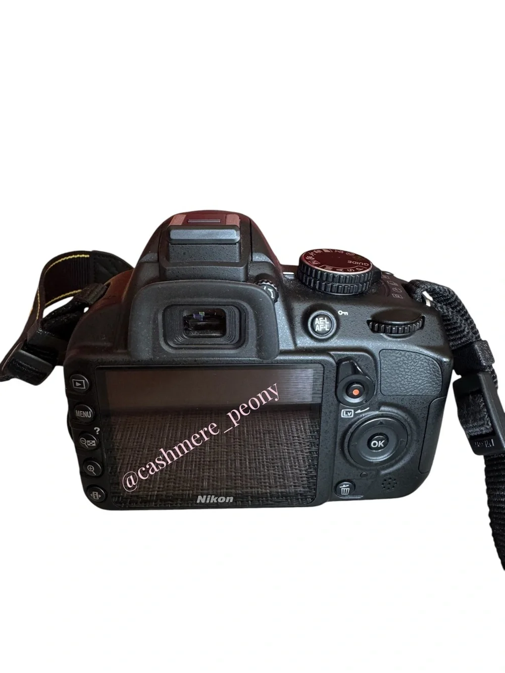 Nikon D3100 DSLR Camera Bundle AF Kit 18-55mm Lens Bag Manual Battery 32GBMemory